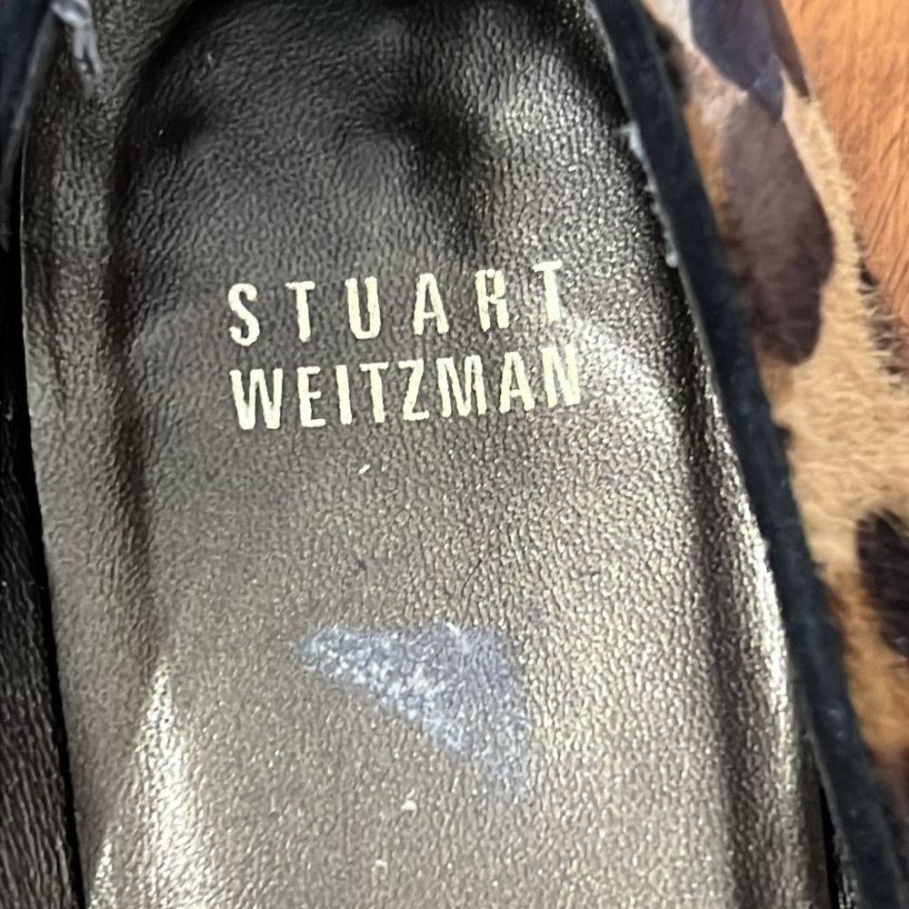 Stuart Weitzman Calf Hide Cheetah Flats - image 3